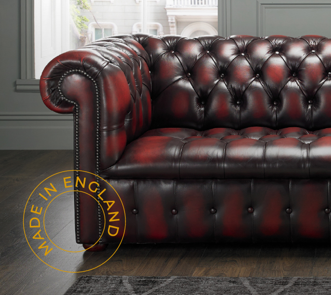  Chesterfield Furniture - Antique Gold - Chairs Offer