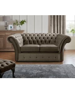 Chesterfield Beaumont 2 Seater Sofa Malta Taupe 08