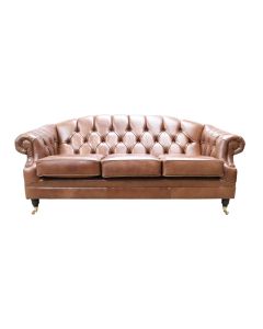 Chesterfield Handmade 3 Seater Sofa Settee Legacy Antique Whisky Leather In Victoria Style
