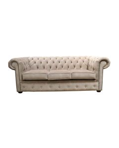 Chesterfield Handmade 3 Seater Sofa Settee Odyssey Lavender Purple Fabric In Classic Style