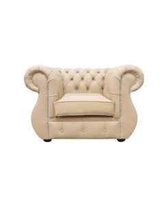 Chesterfield Original Club Chair Shelly Stone Leather In Kimberley Style