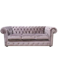 Chesterfield Original Thomas 3 Seater Sofa Settee Tuscany Lavender In Classic Style