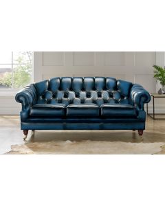 Chesterfield 3 Seater Antique sofa available in this Colors Antique Blue