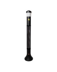 Ronja Electric Outdoor Patio Heater With LED Light And Bluetooth Speaker