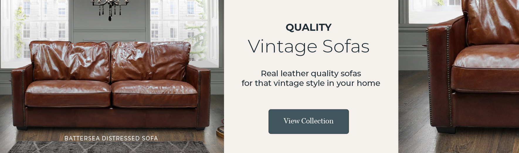 Antique Vintage Distressed Leather, Fabric & Velvet Sofas and Chairs